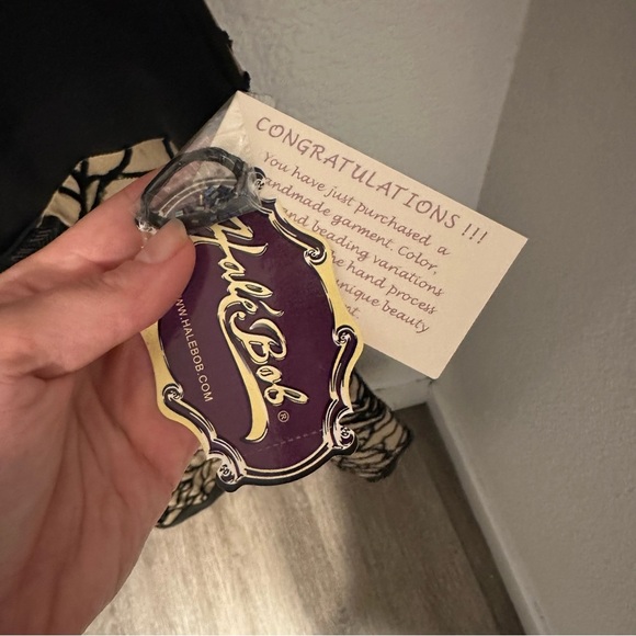 NWT HALE BOB Sequin Mini Dress Med - Picture 3 of 7